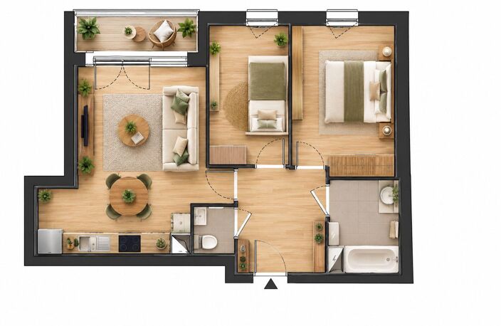 Vente Appartement 3 pièces — photo 5
