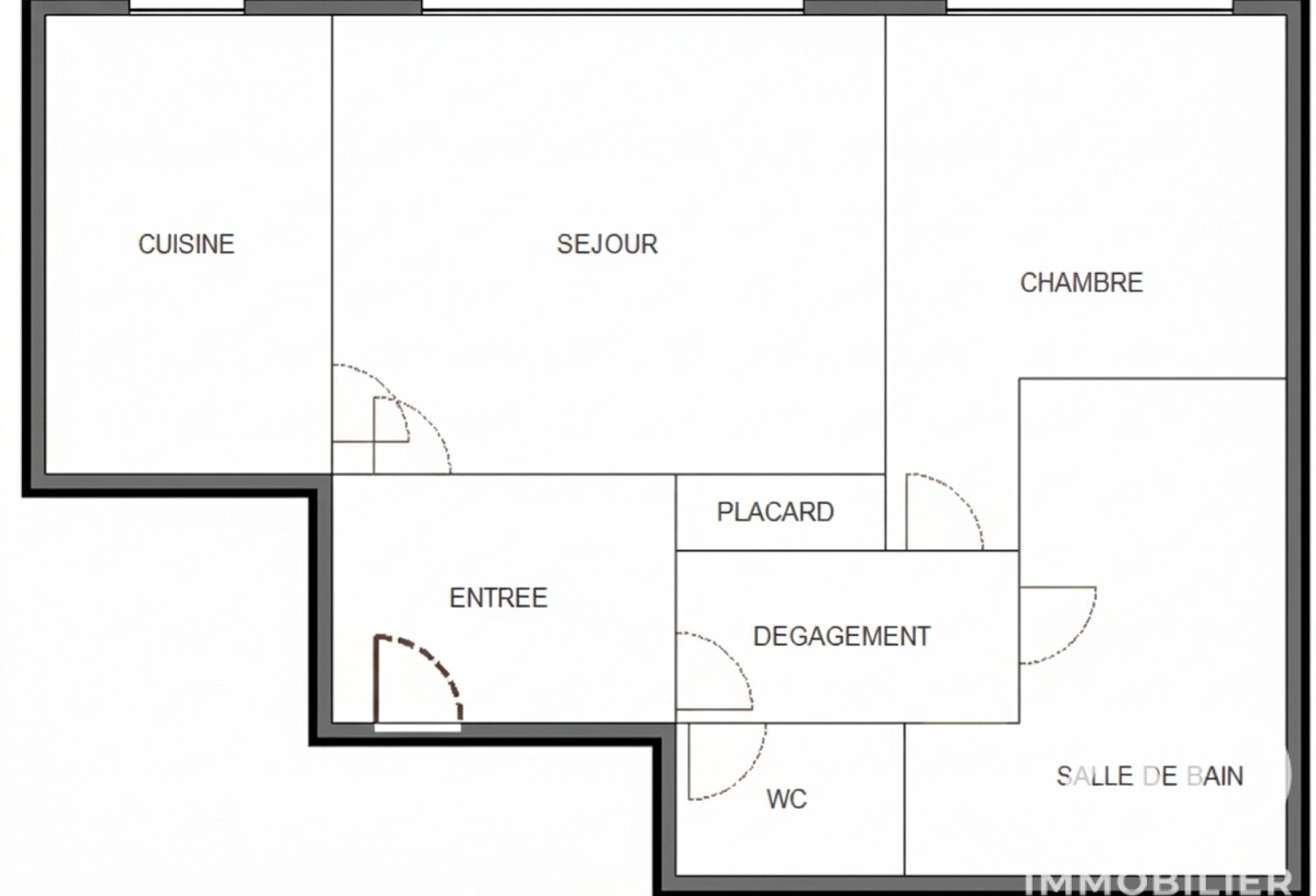 Vente Appartement 2 pièces — photo 1