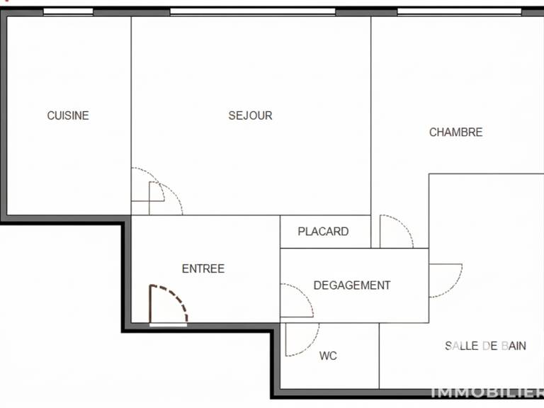 Vente Appartement 2 pièces — photo 1