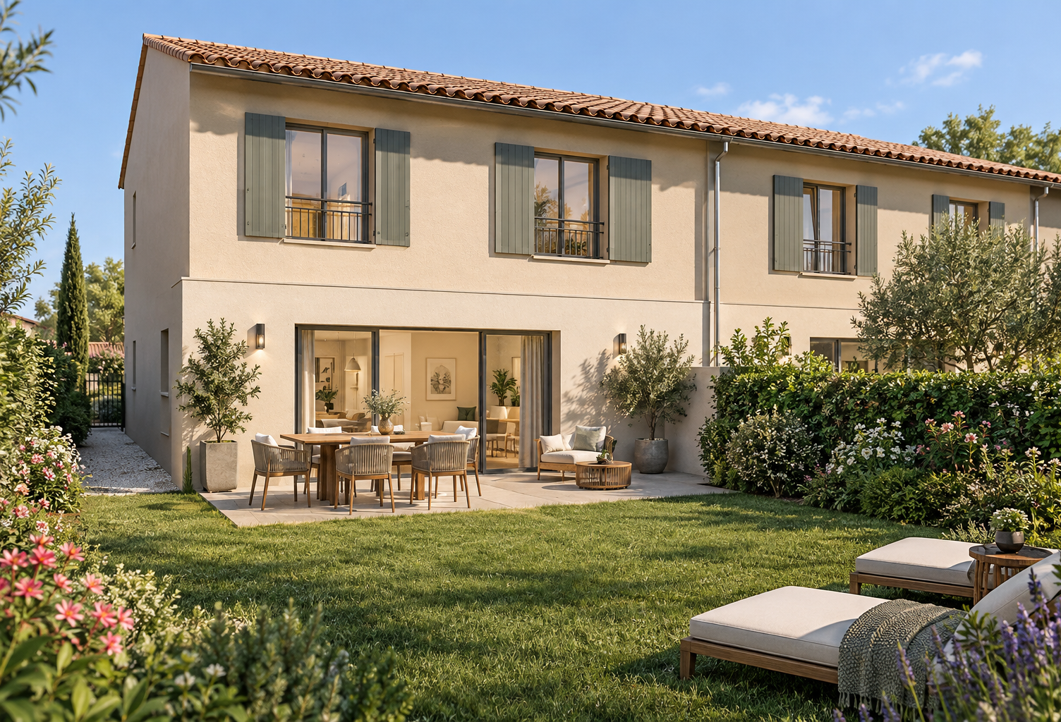 -MANOSQUE – VILLA T4 AVEC GARAGE ET JARDIN – 249 000 € — photo 1