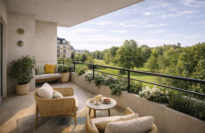 LOGNES – QUARTIER DU MANDINET – MAGNIFIQUE 4 PIÈCES AVEC BALCON – EXPOSITION OUEST - LIVRAISON 2028 — photo 2