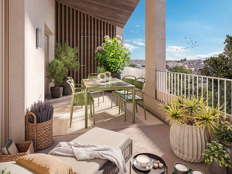 APPARTEMENT T2 - SAINT-LEU-LA-FORET - 42M² - BALCON - PROCHES COMMERCES ET TRANSPORTS — photo 1