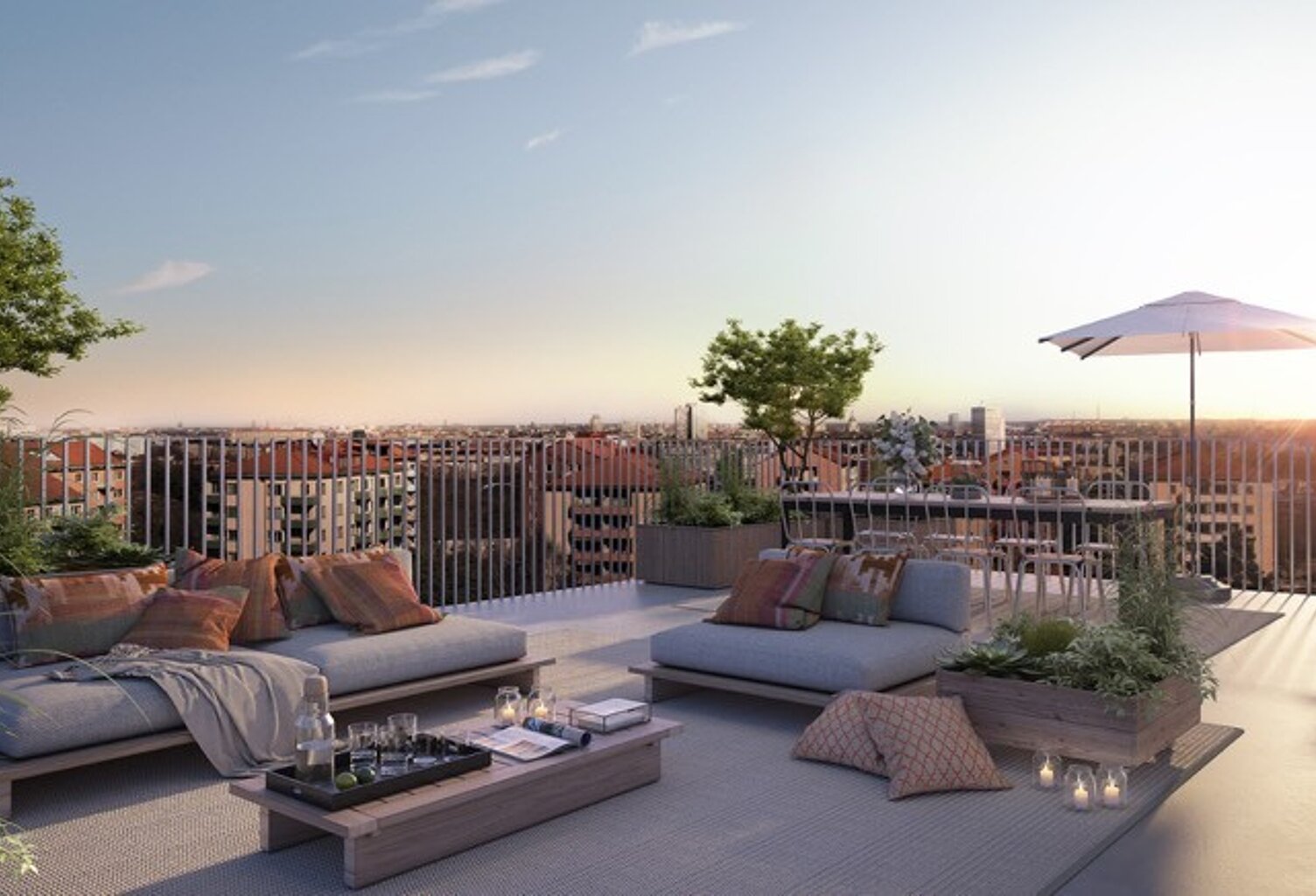 Magnifique T5 en dernier étage avec deux grande terrasse — photo 1
