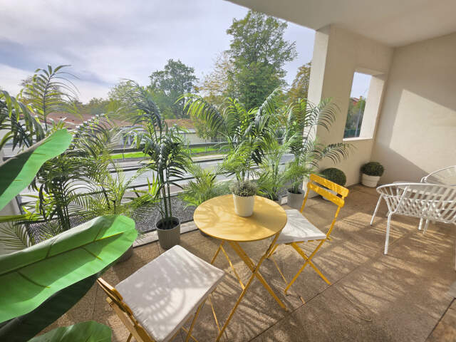 LE BOUSCAT / BRUGES T2, TERRASSE ET GARAGE — photo du bien