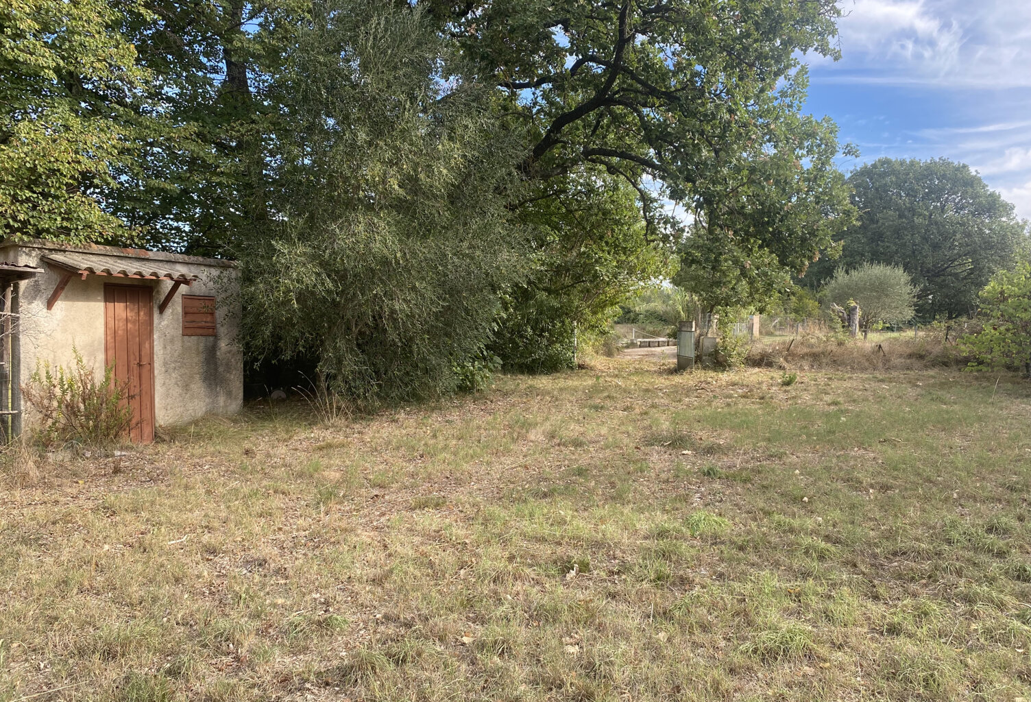 TERRAIN 1500 m2 ET PETIT CABANON — photo 1