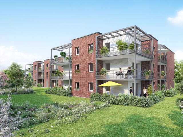 Appartement Valenciennes 2 pièce(s) 45.40 m2 — photo du bien