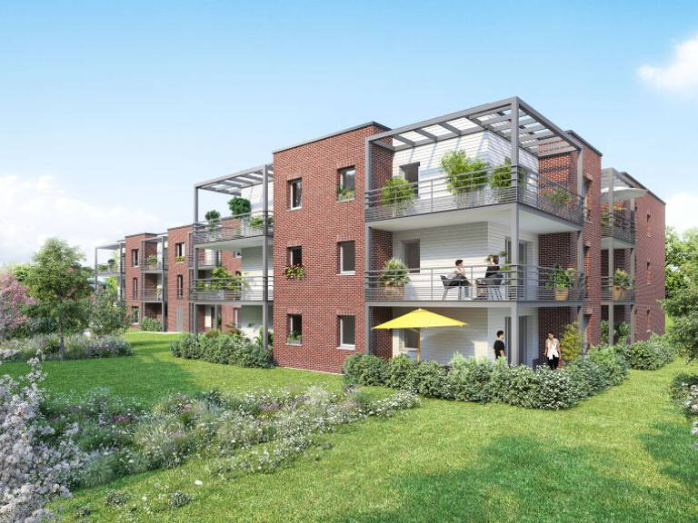 Appartement Valenciennes 2 pièce(s) 45.40 m2 — photo 1