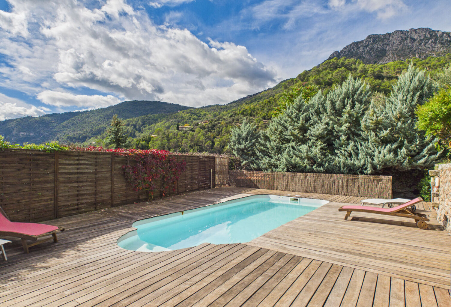Cros d'Utelle - Maison avec piscine et vue panoramique — photo 1