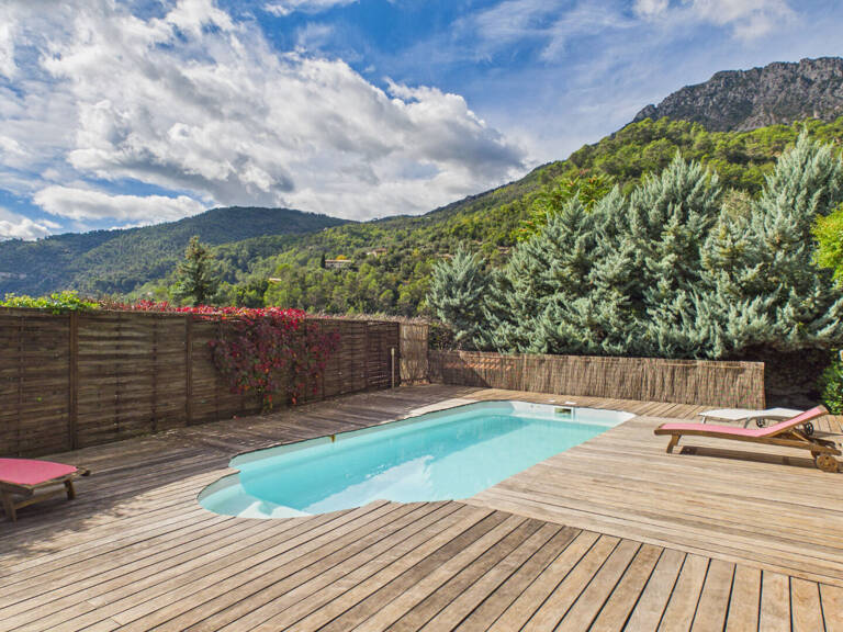 Cros d'Utelle - Maison avec piscine et vue panoramique — photo 1