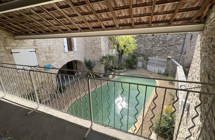 Castelnau-Valence, mas 285m² sur 1100m², 5 chs + 2 brx, piscine(nombreuses possibilités) — photo 3