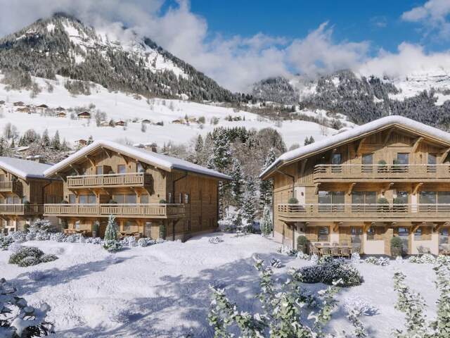 Praz-sur Arly, appartement T6 en triplex, 5chs, garage, jardin 200m² — photo du bien