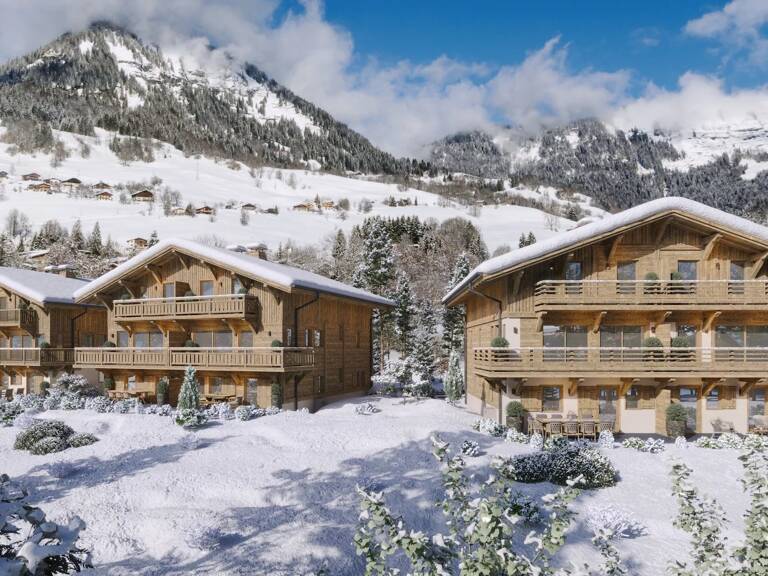 Praz-sur Arly, appartement T6 en triplex, 5chs, garage, jardin 200m² — photo 1