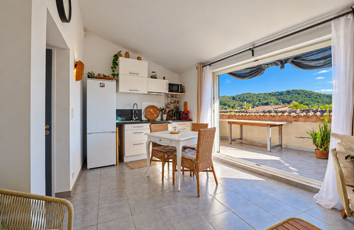 Appartement T2 de 32,78m2 loi carrez entièrement rénové avec terrasse tropézienne ! — photo 3