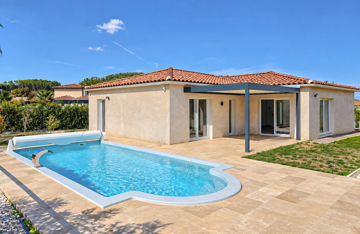 Villa T4 de 2022 avec garage, piscine et jardin — photo 2