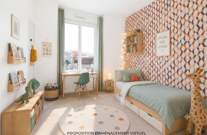 CHATILLON T6 ANDRE MALRAUX - 7 MIN METRO L13 - 4P DERNIER ETAGE - CALME - VUE DEGAGEE - 79,40 M² CARREZ - 82,3 M² AU SOL - 5 MIN CENTRE VILLE - RESIDENCE DE STANDING - ASCENSEUR - CAVE- DOUBLE PARKING — photo 5
