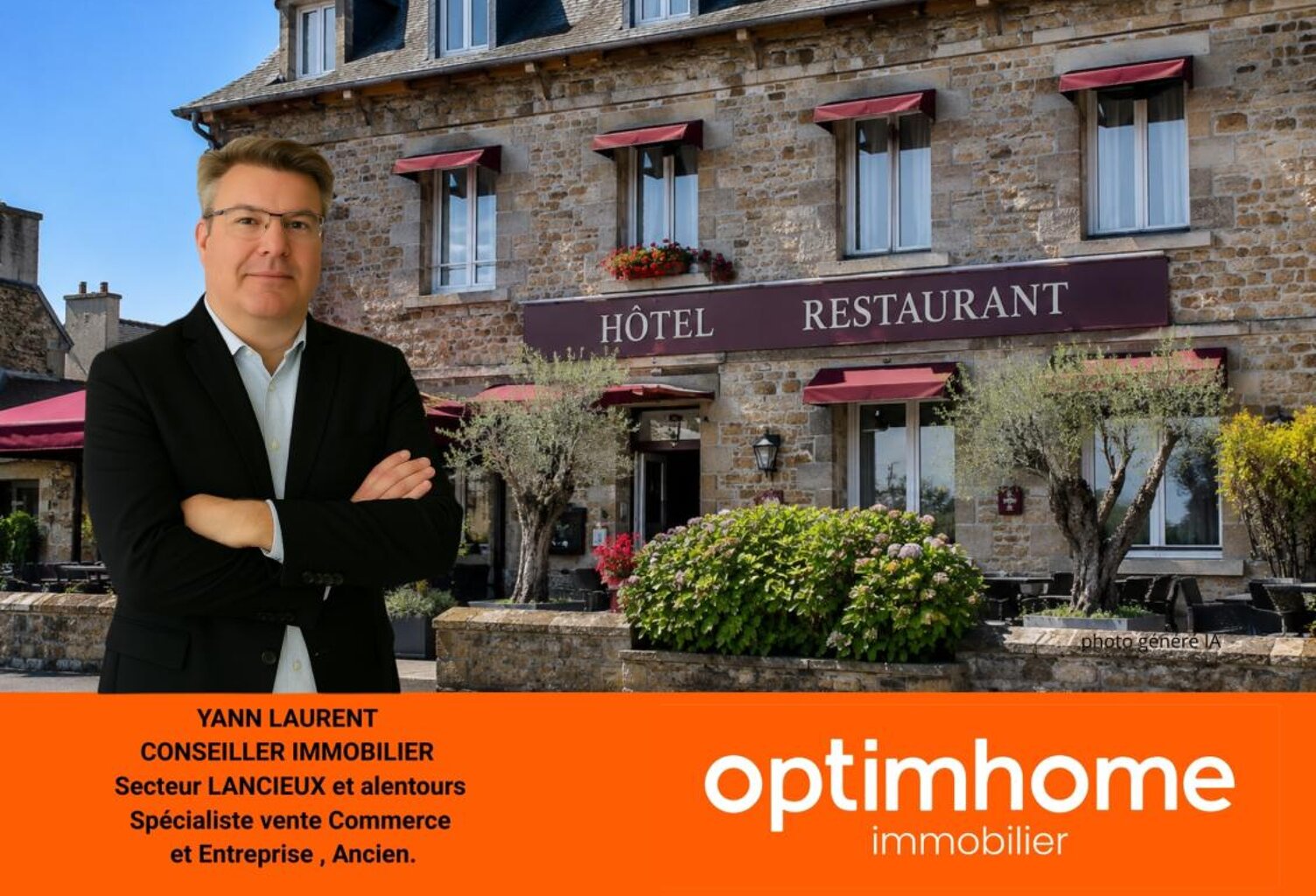 HÔTEL-RESTAURANT AVEC VUE MER – SECTEUR PAIMPOL / ÎLE DE BRÉHAT — photo 1