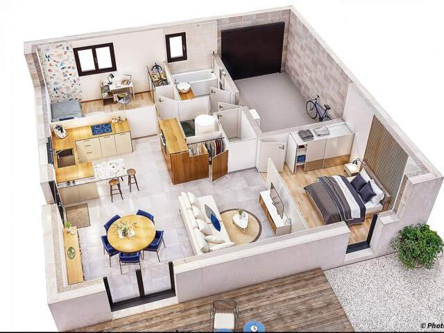 Maison 4 pièces 61 m2 — photo du bien