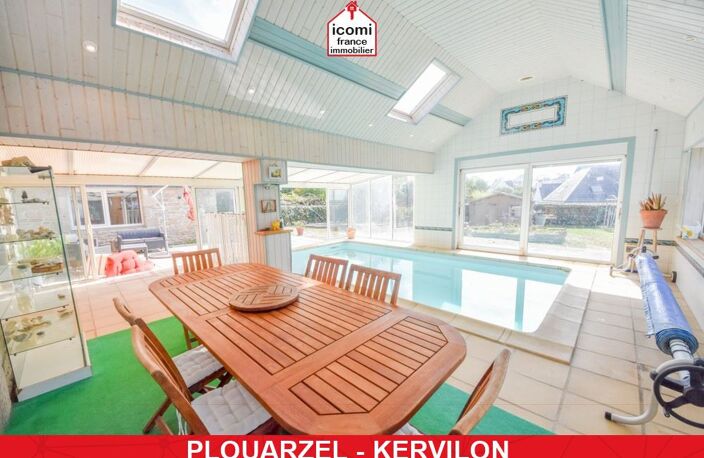 FINISTERE - Plouarzel (29810) - A VENDRE - MAISON INDIVIDUELLE T7 - 5 CHAMBRES - DOUBLE GARAGE - PISCINE INTERIEURE SUR TERRAIN DE 2150M² — photo 3