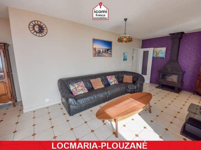 FINISTERE - Locmaria-Plouzané (29280) - A VENDRE - MAISON T8 200M² - VUE MER IMPRENABLE - 6 CHAMBRES - VERANDA - GARAGE - TERRAIN 800M² — photo du bien