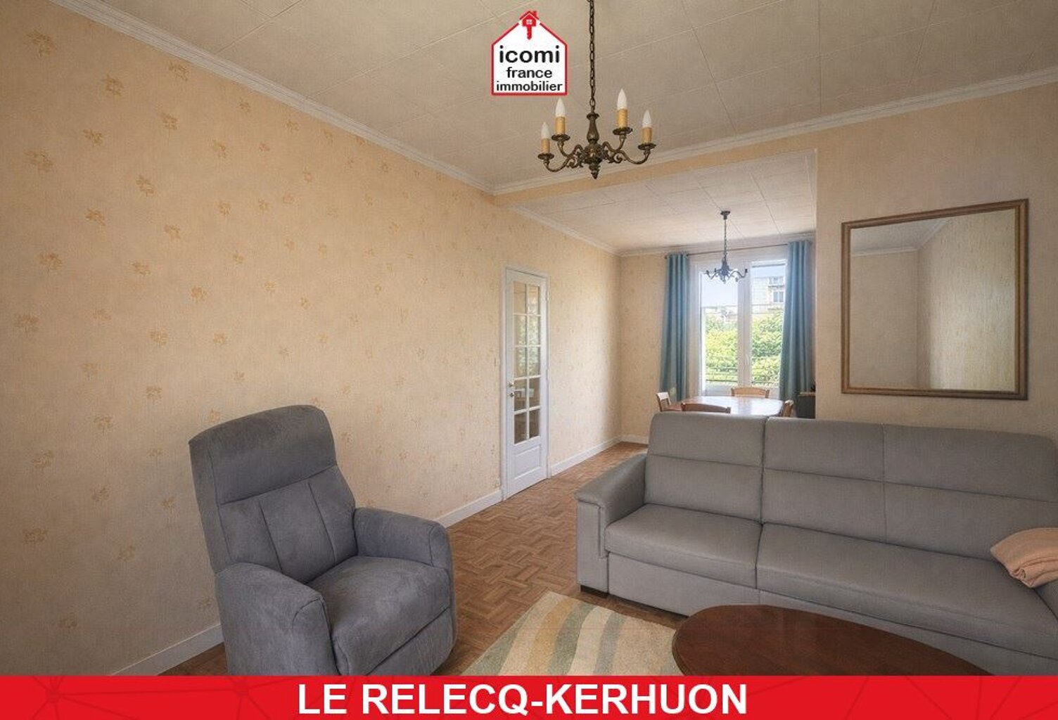 FINISTERE - Le Relecq-Kerhuon (29480) - A VENDRE - MAISON - T3 - 2 CHAMBRES - 3 POSSIBLES - BEAU POTENTIEL - IDEALEMENT SITUE - TRAVAUX A PREVOIR - GARAGE — photo 1
