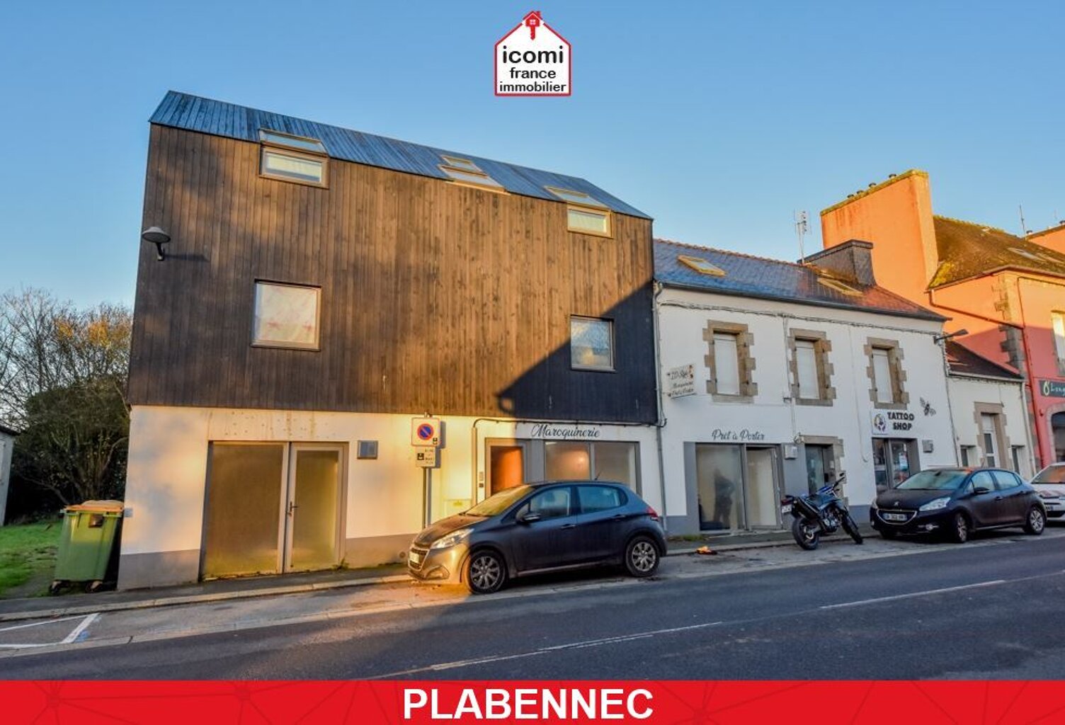 FINISTERE - Plabennec (29860) - A VENDRE - APPARTEMENT T2 45M² - DALLE BETON - 1 CHAMBRE - DUPLEX - LOCATAIRE EN PLACE - BON RENDEMENT — photo 1