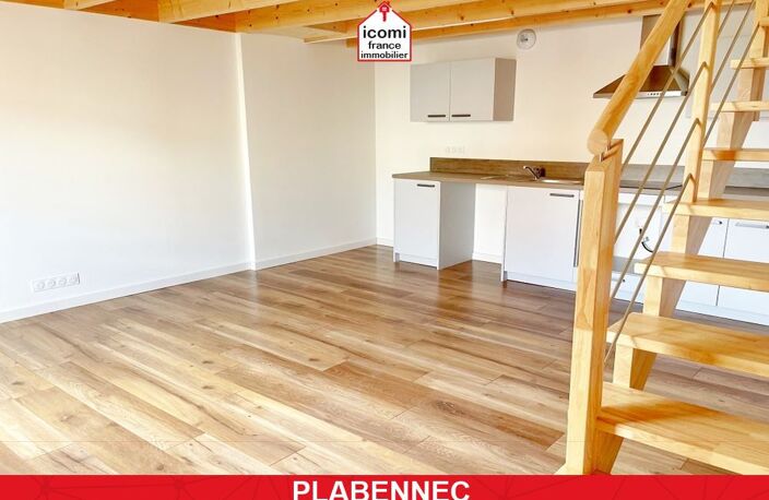 FINISTERE - Plabennec (29860) - A VENDRE - APPARTEMENT T2 45M² - DALLE BETON - 1 CHAMBRE - DUPLEX - LOCATAIRE EN PLACE - BON RENDEMENT — photo 2