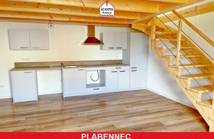 FINISTERE - Plabennec (29860) - A VENDRE - APPARTEMENT T2 45M² - DALLE BETON - 1 CHAMBRE - DUPLEX - LOCATAIRE EN PLACE - BON RENDEMENT — photo 3