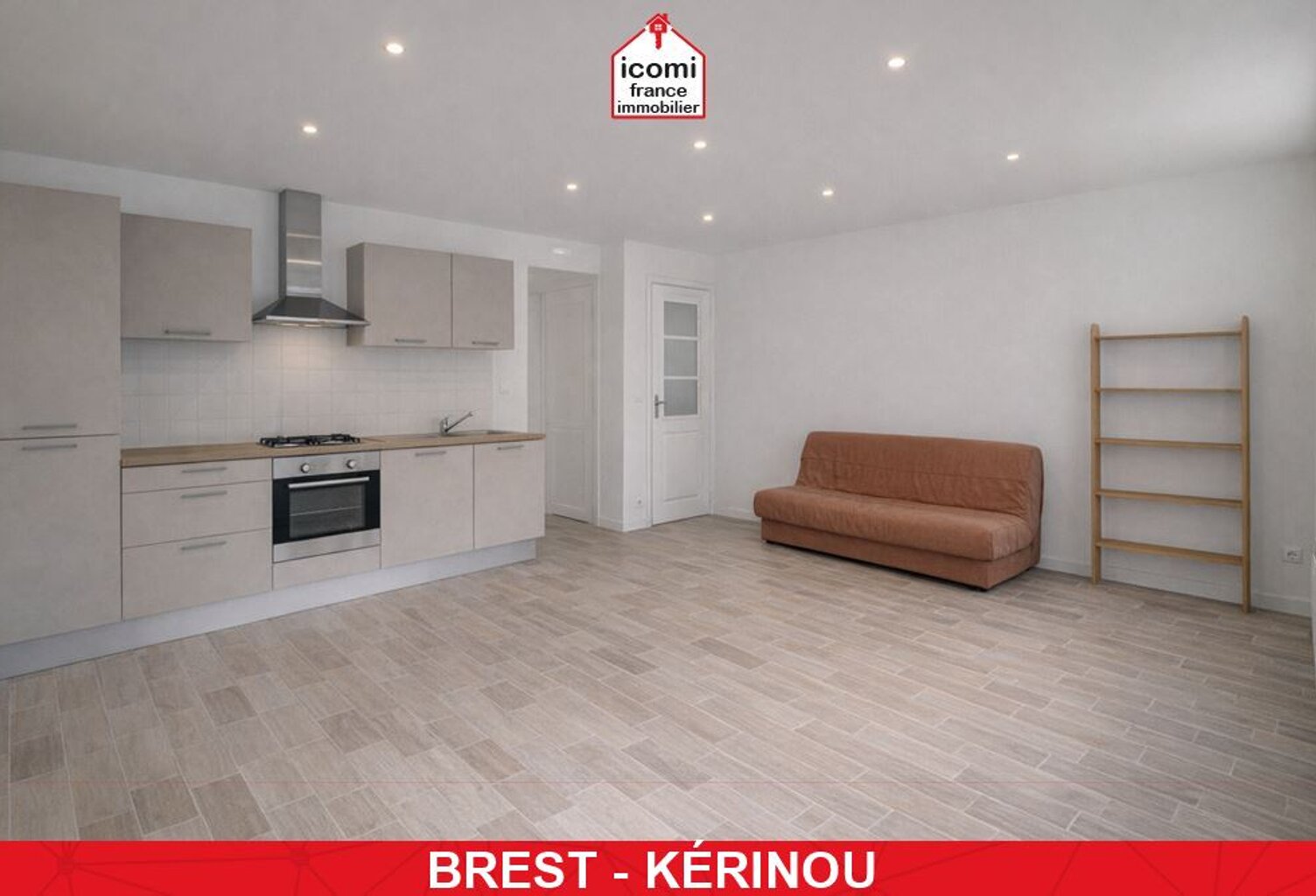 FINISTERE - Brest (29200) - A VENDRE - APPARTEMENT T2 - 1 CHAMBRE - DERNIER ETAGE - DPE D - SYNDIC BENEVOLE - CAVE - PROCHE COMMERCES — photo 1