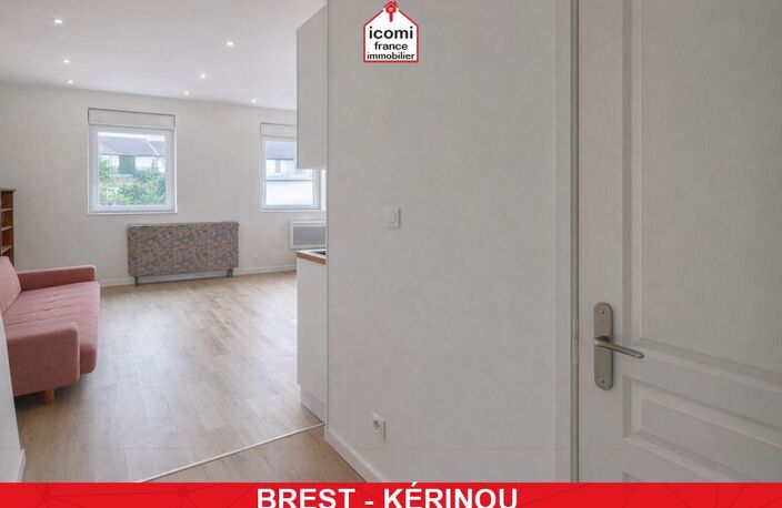 FINISTERE - Brest (29200) - A VENDRE - APPARTEMENT T2 - 1 CHAMBRE - DERNIER ETAGE - DPE D - SYNDIC BENEVOLE - CAVE - PROCHE COMMERCES — photo 2