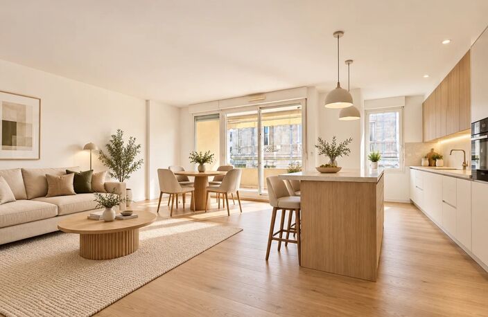 Exclusivité - Marseille 6ème - Vauban - 3 pièces de 74 m² avec t — photo 2