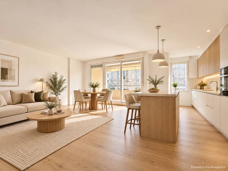 Exclusivité - Marseille 6ème - Vauban - 3 pièces de 74 m² avec t — photo 1