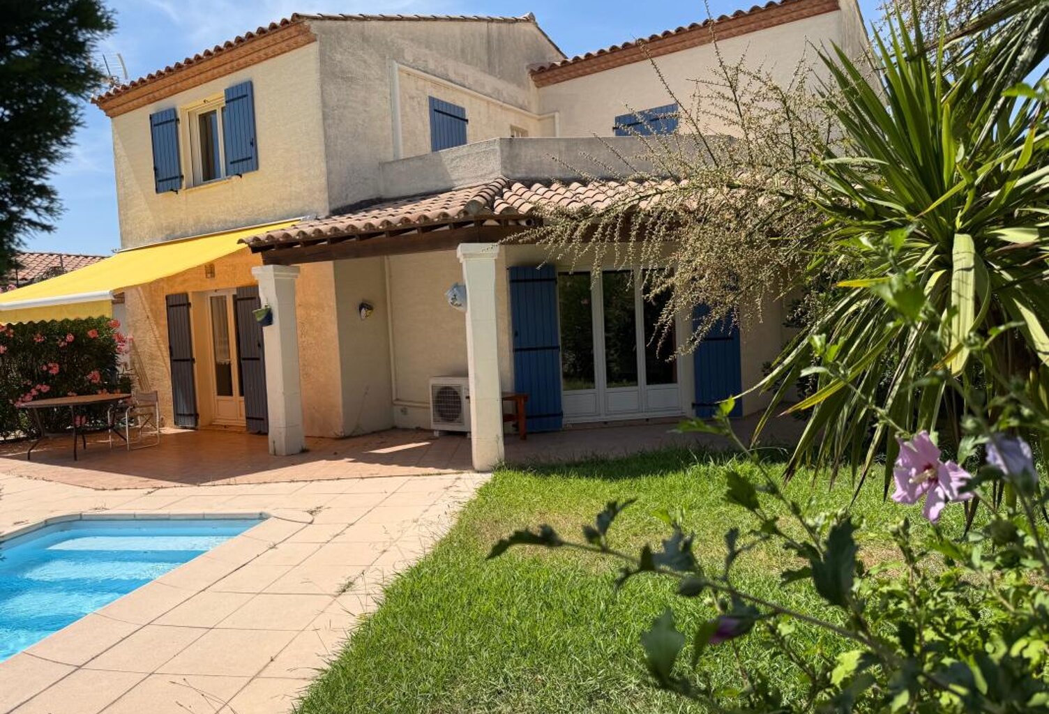 Villa 126m2,3 chambres,  jardin, piscine, solarium — photo 1