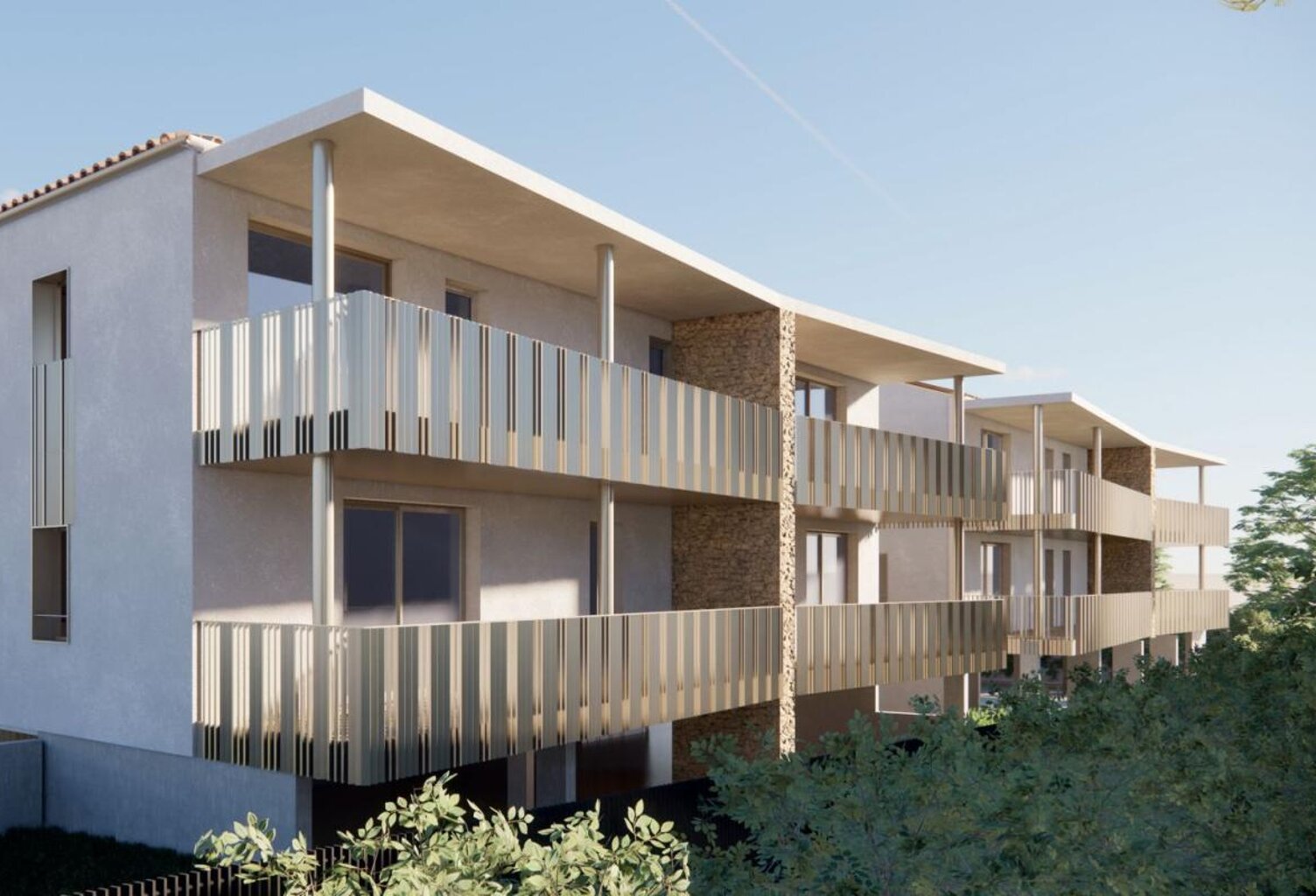 Appartement T2 neuf avec terrasse et parking — photo 1