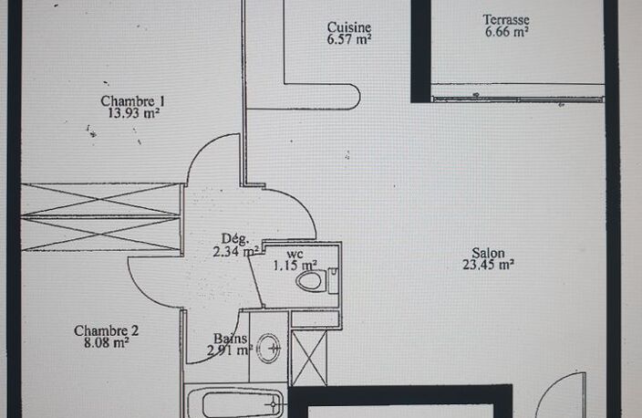 Appartement de 60m2 à louer sur Béziers — photo 3