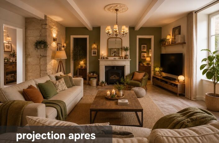 Grande maison de caractère à rénover – 185 m² – Mareuil en Périgord (24340) — photo 4