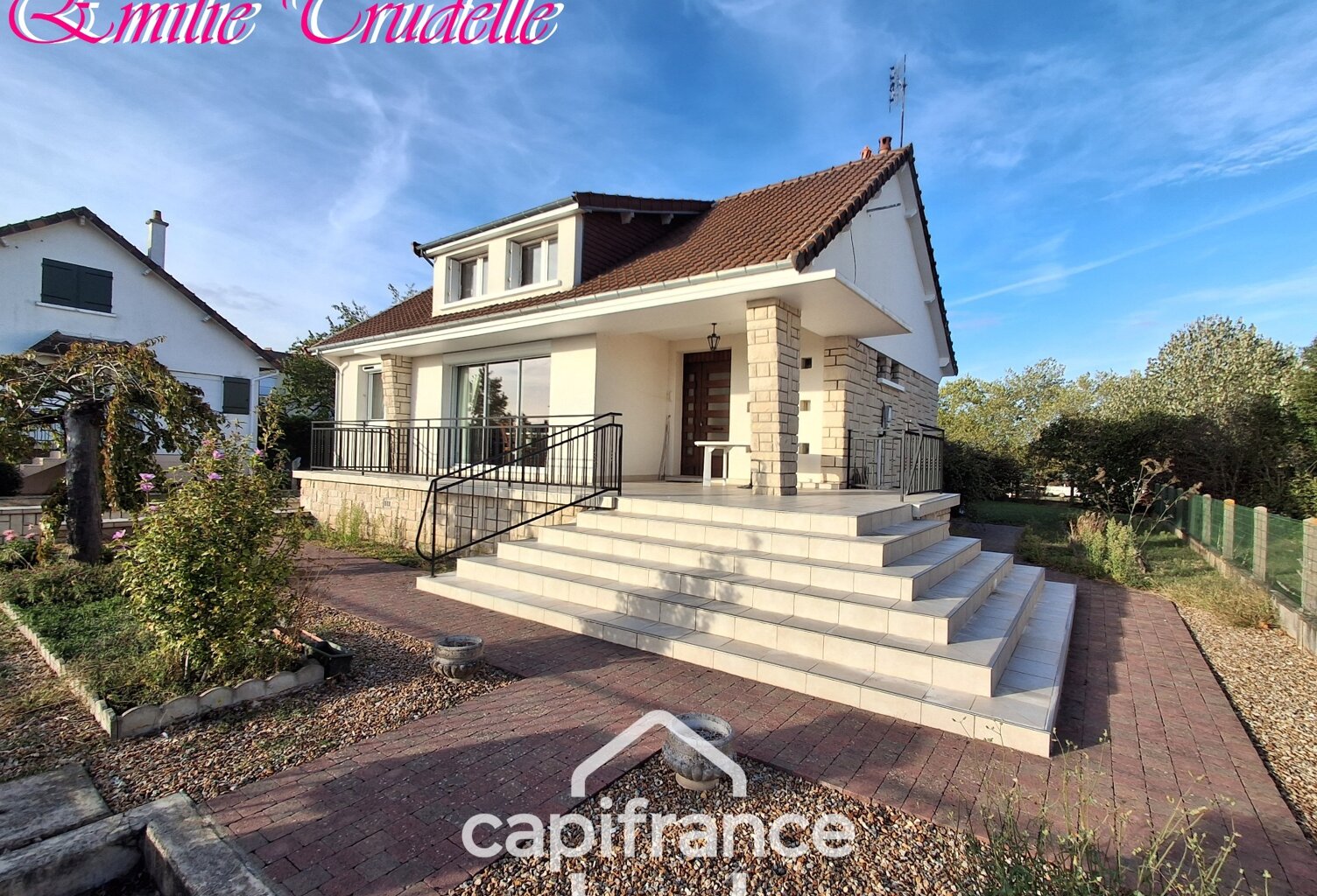 Maison à vendre 6 pièces RUILLE SUR LOIR (72) 108m² - 4 chambres - terrain clos de 620 m² — photo 1