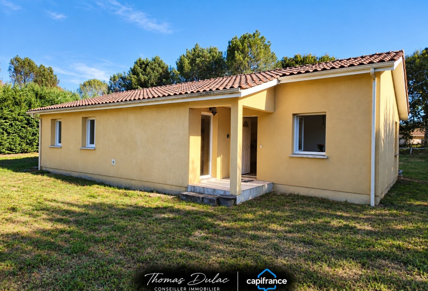 Dpt (40) - Maison de plain-pied 5 pièces - 108 m² - 4 Chambres - Terrain 1780 m² - Saint-Foy (40190) — photo 1