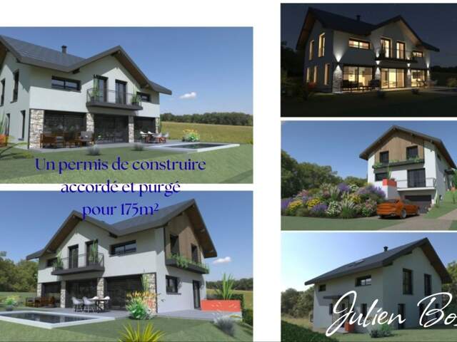 Terrain viabilisé à vendre  BRISON SAINT INNOCENT (73) — photo du bien