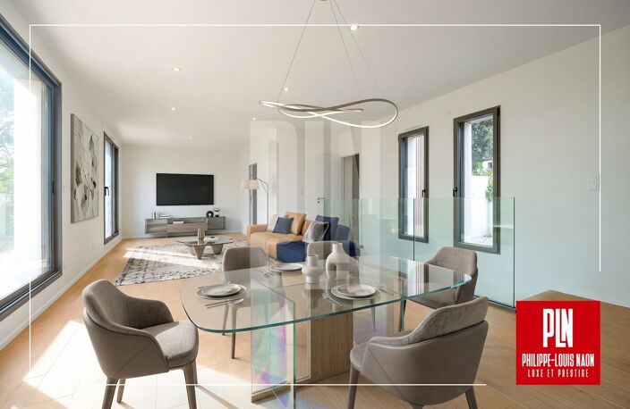 À VENDRE PROPRIÉTÉ CONTEMPORAINE NEUVE D’EXCEPTION AVEC PISCINE INTÉRIEURE À 5 MINUTES DE LA PLACE DE LA RÉPUBLIQUE — photo 2