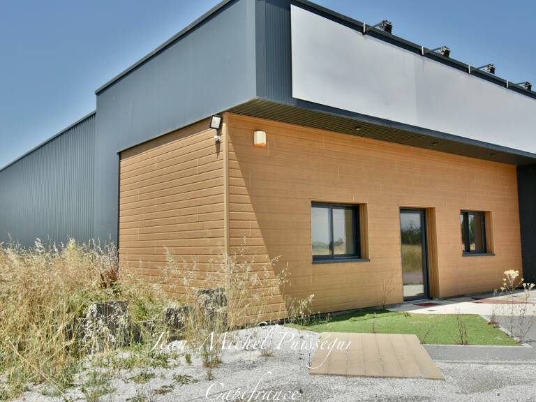 à vendre MONTREJEAU (31), Entrepôt et Bureaux de 250m2 Terrain 5900m2, Entrée Autoroute — photo 1