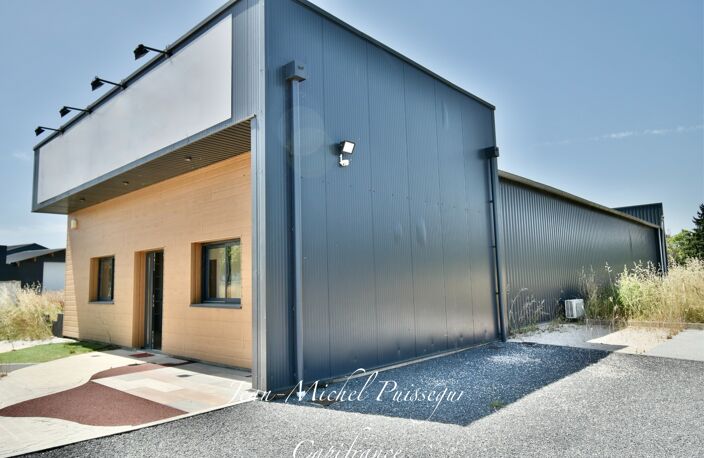 à vendre MONTREJEAU (31), Entrepôt et Bureaux de 250m2 Terrain 5900m2, Entrée Autoroute — photo 2