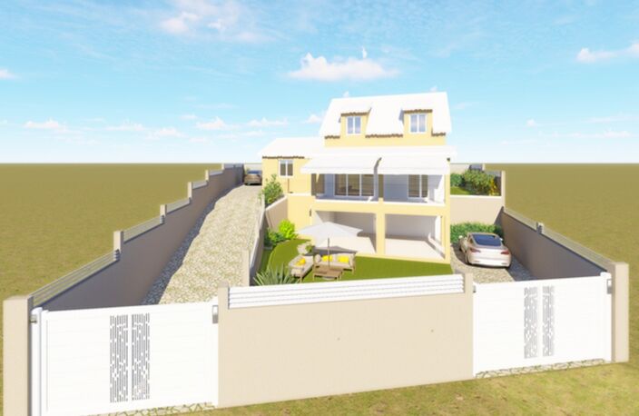 Villa T4 à achever dans un secteur prisé de St François — photo 4