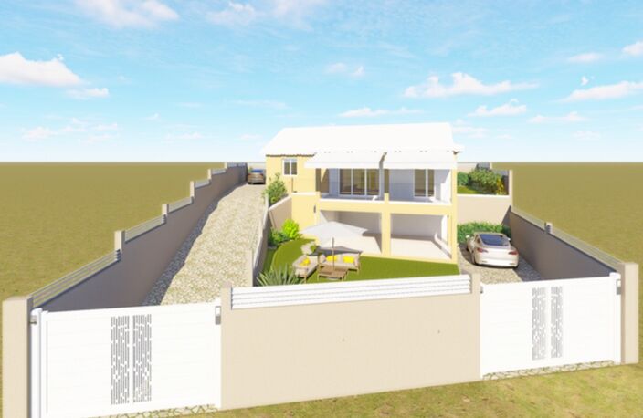 Villa T4 à achever dans un secteur prisé de St François — photo 5