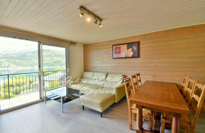 Savines-le-Lac – Appartement rénové avec vue imprenable sur le lac de Serre-Ponçon, balcon et terrasse plein sud — photo 2