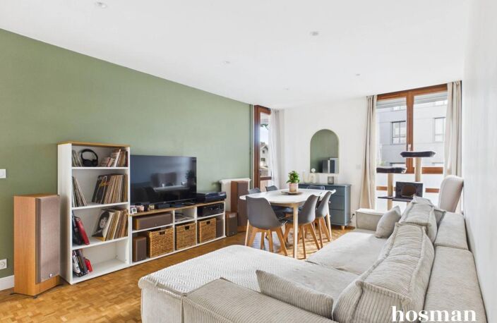 Agréable T3 bis de 70,95m² rue Richelieu à Villeurbanne, entièrement rénové -lumineux-traversant- deux balcons-un garage — photo 5