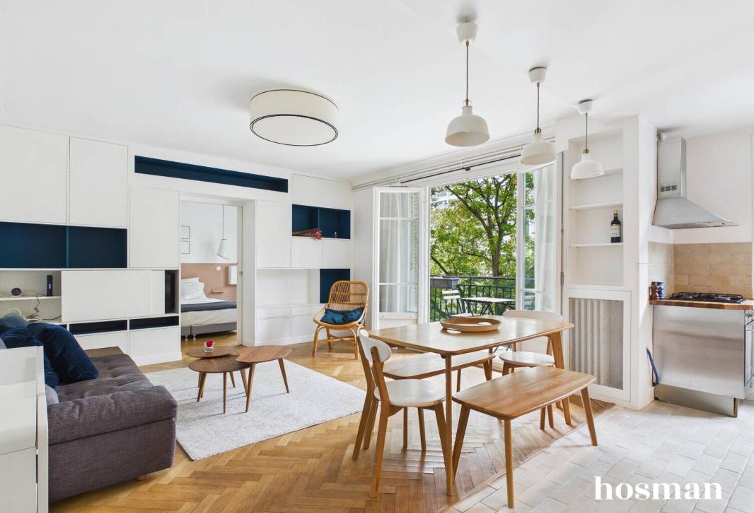 Appartement 3 pièces de 65 m² avec balcons, sans vis-à-vis – À deux pas du métro Mirabeau — photo 1