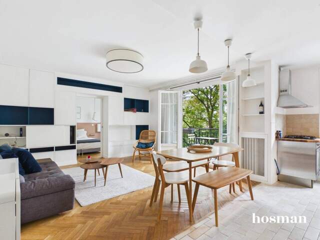 Appartement 3 pièces de 65 m² avec balcons, sans vis-à-vis – À deux pas du métro Mirabeau — photo du bien