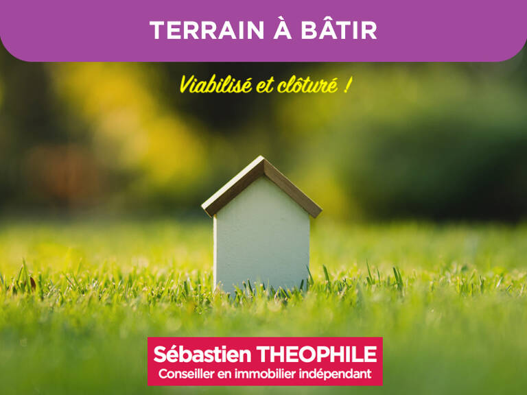 Terrain constructible viabilisé et clôturé — photo 1