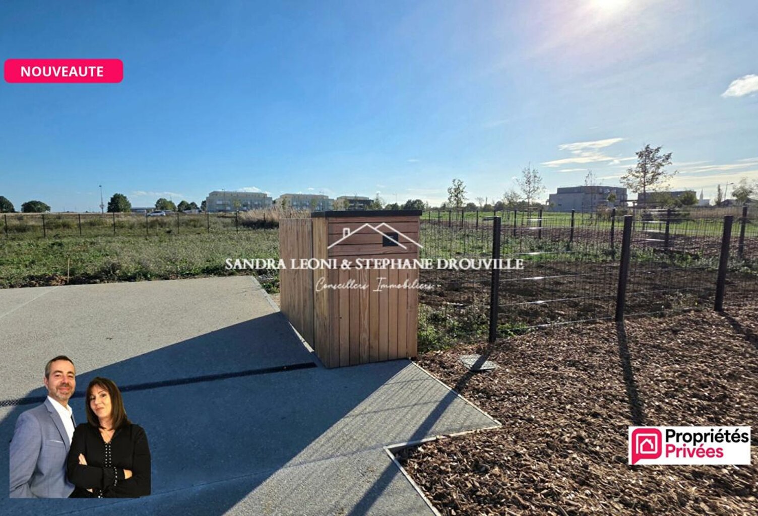 CHARTRES - CHAMPHOL JOLI TERRAIN VIABILISE A BATIR DE 425 m² — photo 1