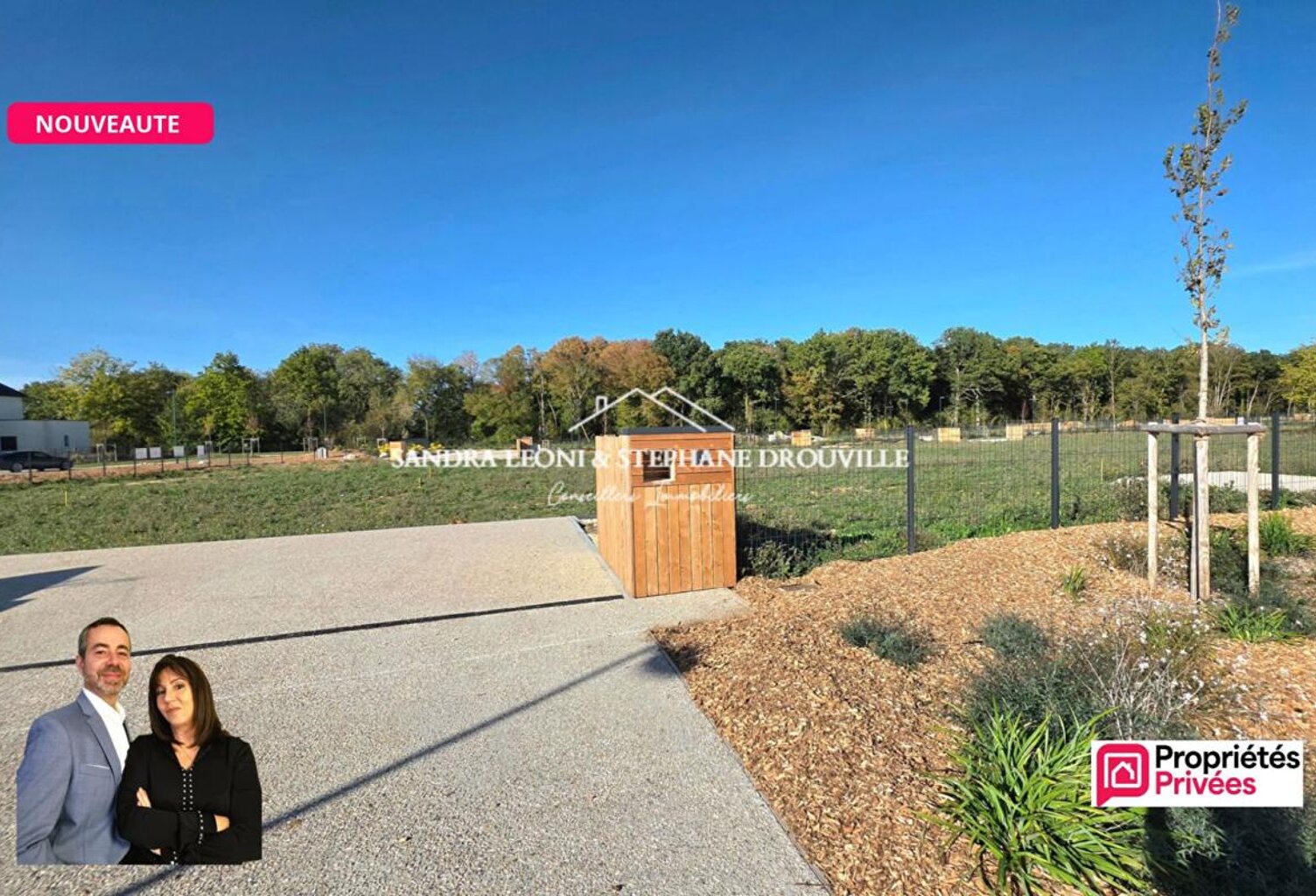 CHARTRES - CHAMPHOL JOLI TERRAIN VIABILISE A BATIR DE 425 m² — photo 1